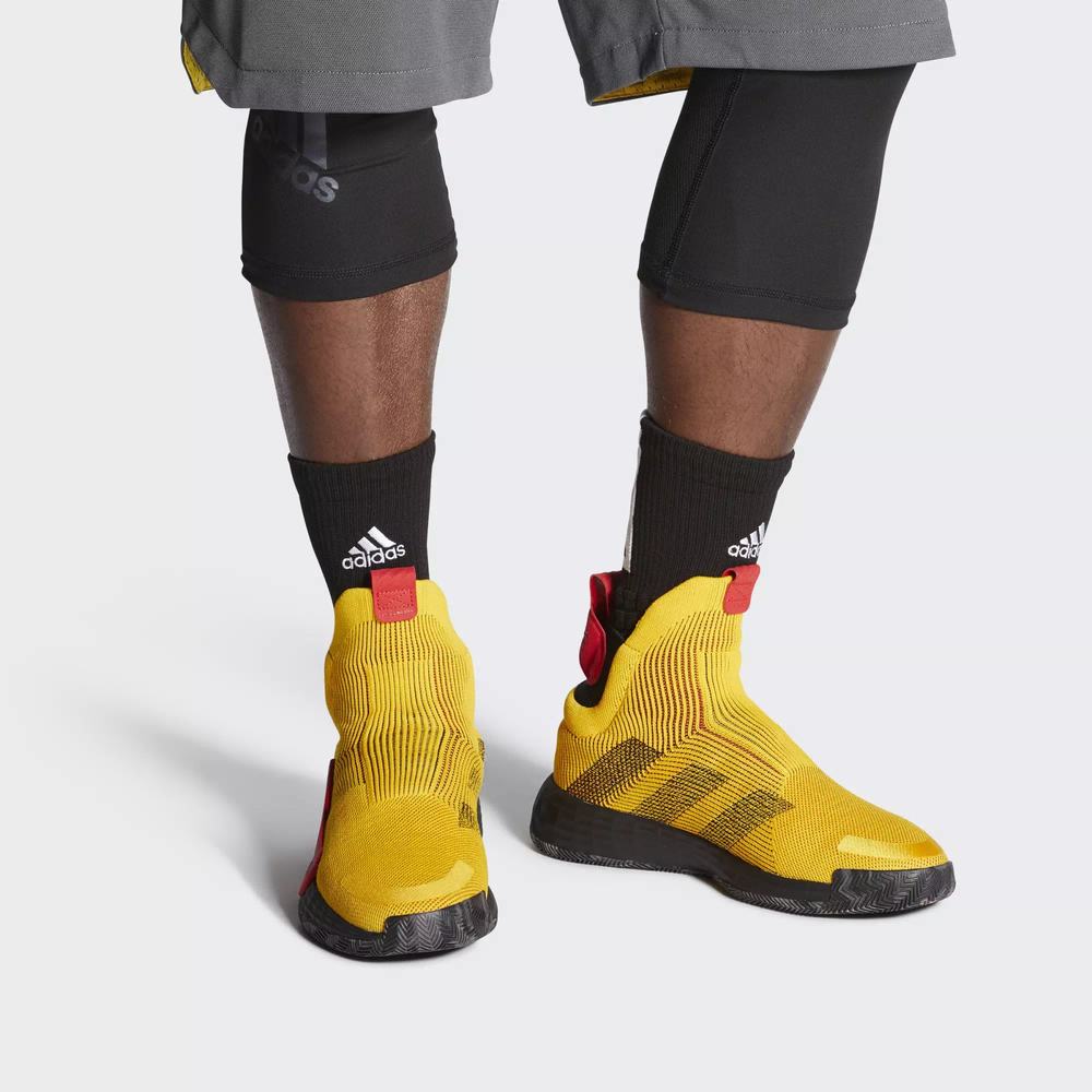 Adidas N3xt L3v3l Tenis De Basketball Dorados Para Hombre (MX-59602)
